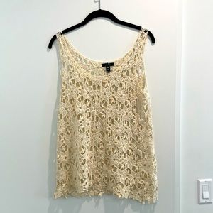 Bloomingdale's Crochet tank top